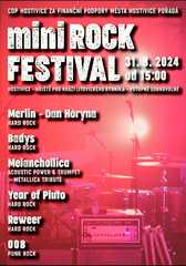 Mini rock festival HOSTIVICE 31.8. 2024